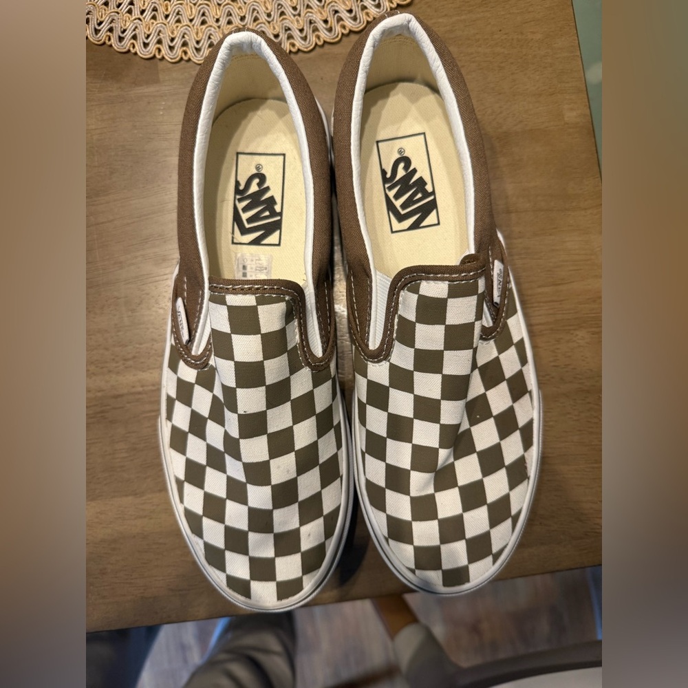 Brown PLATFORM vans